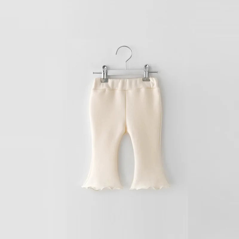 autumn  Newborn Infant Baby Girls trousers Girl Plaid bell-bottoms  Fashion Baby clothing