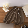 1-8Years Children's Pants Summer New Korean Loose Fit for Boys and Girls Solid Color Casual Sports Pant Baby Kids Jogger pants