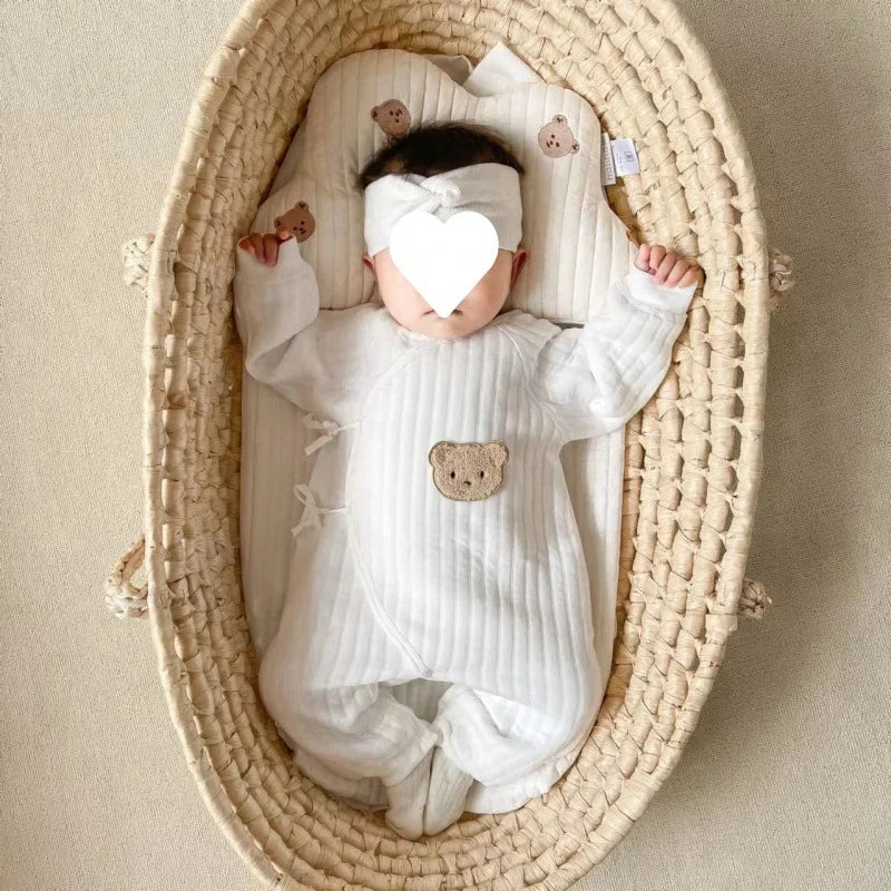 Long Sleeve Baby Casual Jumpsuits Baby Boys Girls Toddler Rompers Cotton Bebe Jumpsuit Clothing Outfits Soft One-Piece Pajamas