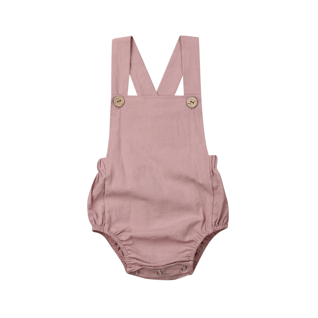 ma&baby 0-3Y Summer Newborn Infant Baby Boy Girl Romper Casual Sleeveless Overall Jumpsuit Toddler Baby Clothing