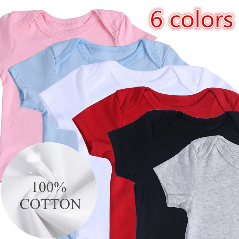 Kawaii I Love Dad Mom Winnie the Pooh Baby Clothing Cotton Bodysuits & One-pieces for Newborn Summer Baby Clothes