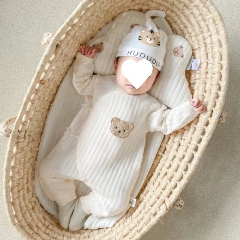Long Sleeve Baby Casual Jumpsuits Baby Boys Girls Toddler Rompers Cotton Bebe Jumpsuit Clothing Outfits Soft One-Piece Pajamas