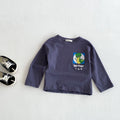 Autumn Clothing Baby Boy's Base Shirt Tops Long-sleeved Children's Clothes Cartoon Disney Casual Round Collar Pullover Blouse